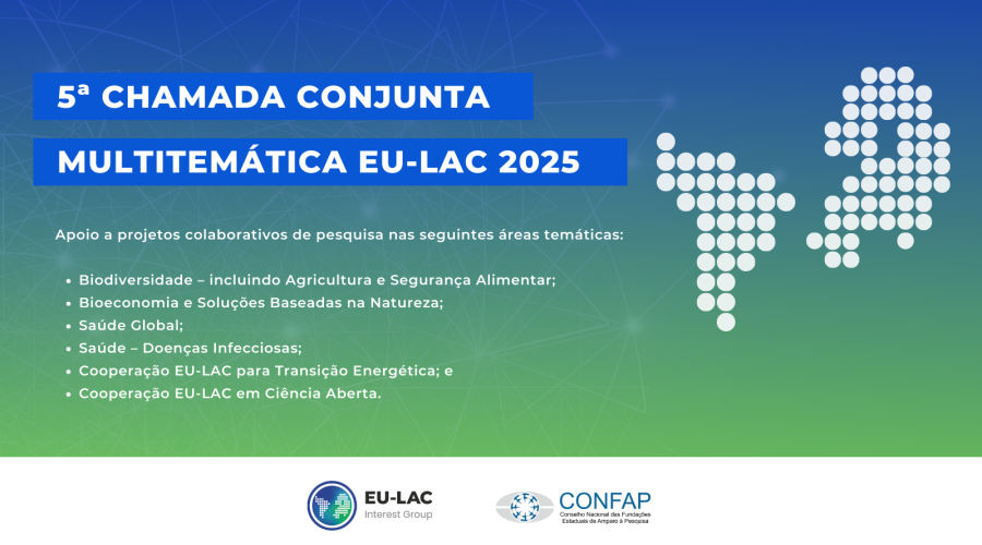  5ª Chamada Conjunta Multitemática EU-LAC 2025