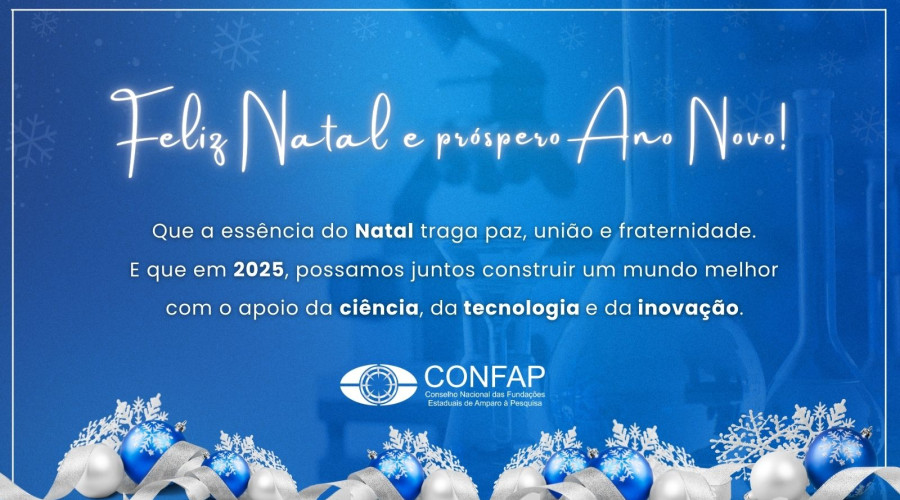 Feliz Natal e próspero Ano Novo!